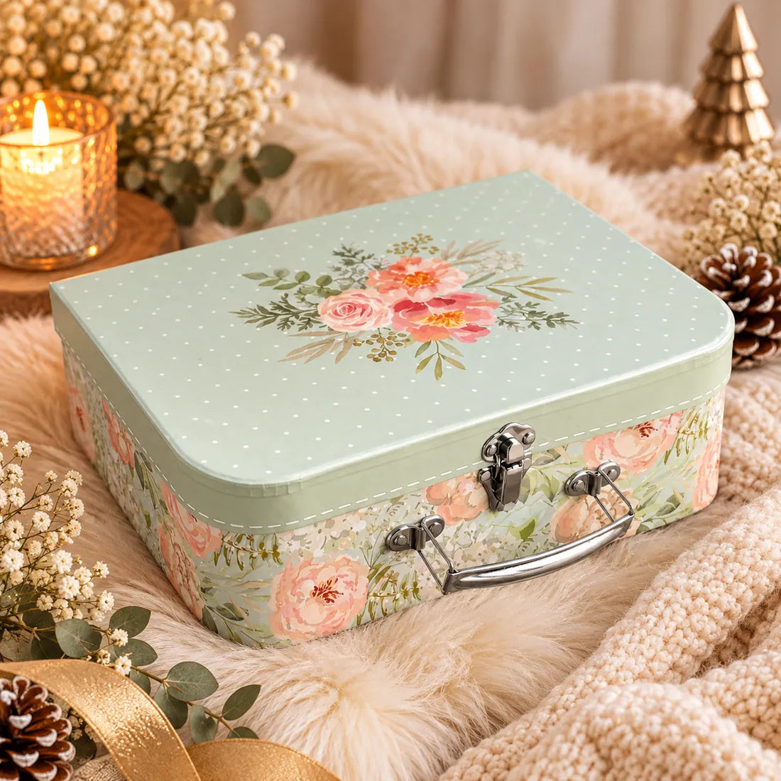 Bon Appétit Suitcase gift basket