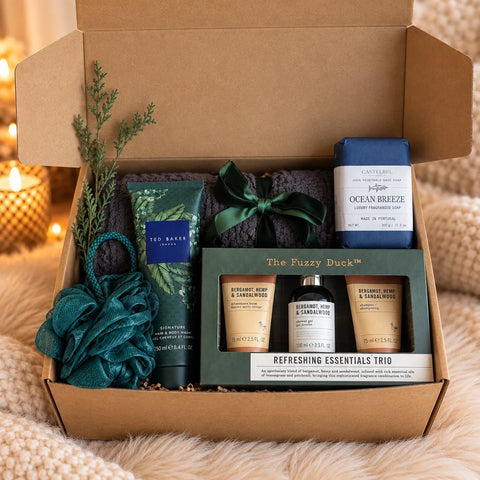 Fresh Start For Him gift basket